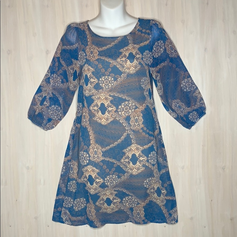 ⭐️ Dina Be S Lightweight Sheer Mini Dress